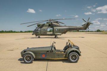 Caterham and the Royal Air Force create one-off tribute to the esteemed Puma HC2 helicopter